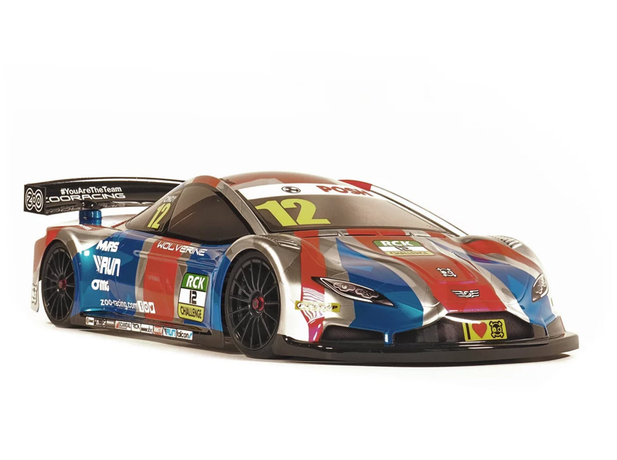Zoo-Racing Wolverine Max 0.5mm 190mm Touring Car Body – KWR Engineering