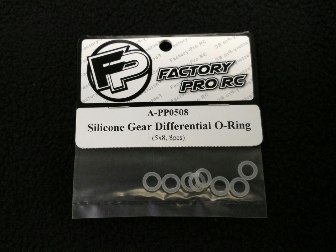 Silicone Gear Differential O-Ring (5x8, 8pcs)