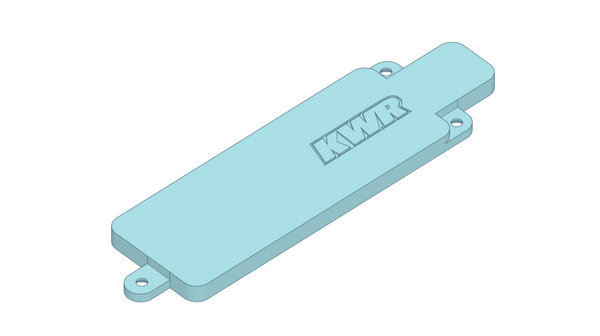 KWR Xray RX8E Base Plate (Rear)