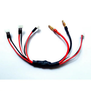 GL-Racing Charge Lead (3 Batteries JST Plugs)
